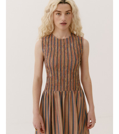 VESTIDO ESTAMPADO NIDO ABEJA