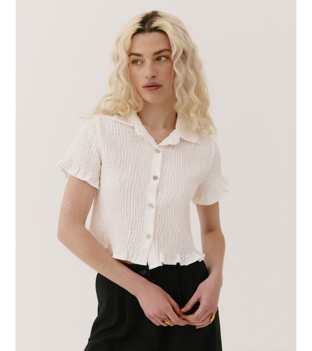 CAMISA FRUNCIDA