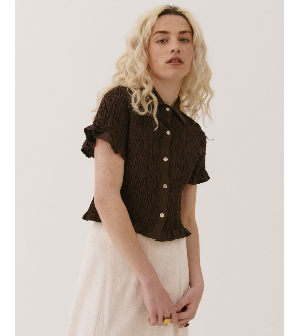 CAMISA FRUNCIDA