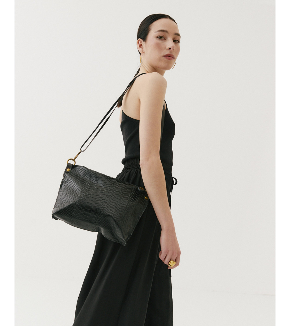 BOLSO EFECTO SERPIENTE