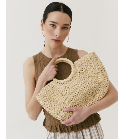 BOLSO RAFIA ARO