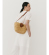BOLSO RAFIA DETALLES DORADOS