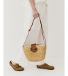 BOLSO RAFIA DETALLES DORADOS