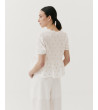 BLUSA LAZADA HILOS DORADOS