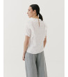 BLUSA ALGODÓN VOLANTE