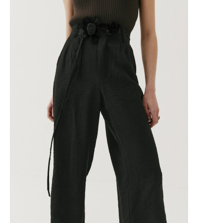 PANTALÓN CINTURÓN FLORES