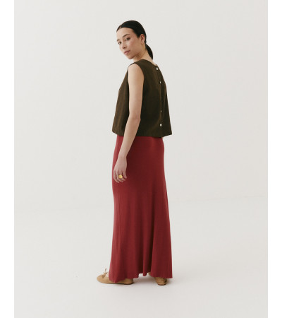 FALDA MIDI PUNTO