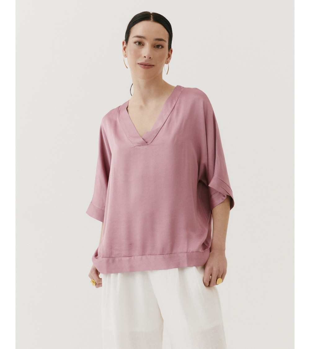 BLUSA SATÉN