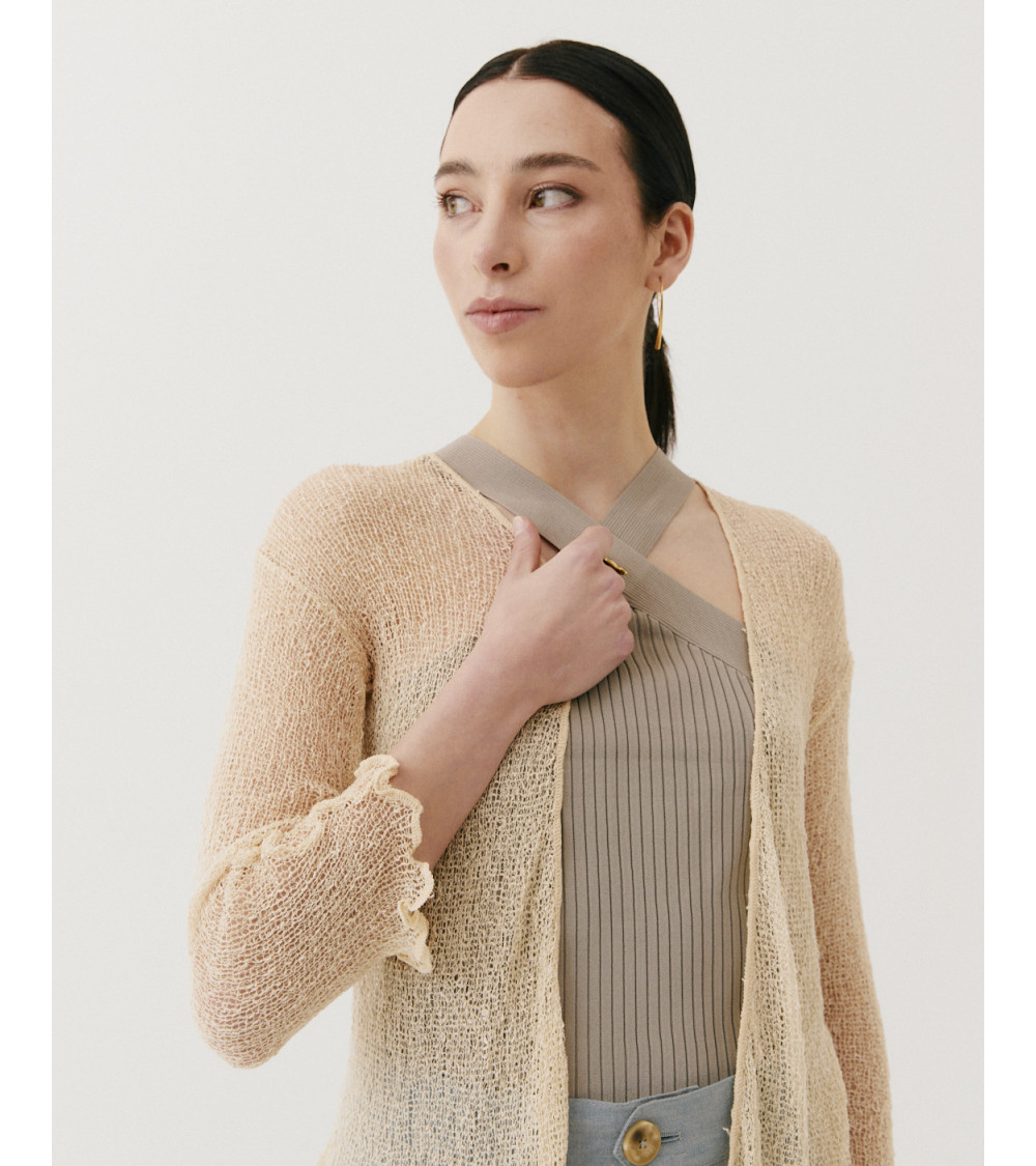 CHAQUETA CALADA RUSTICA CORTA
