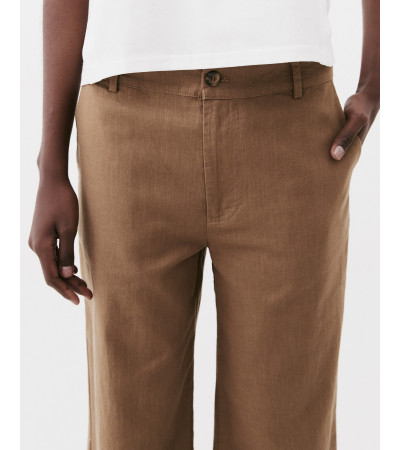 PANTALÓN CULOTTE CON LINO