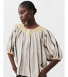 BLUSA RAYAS BOTONES