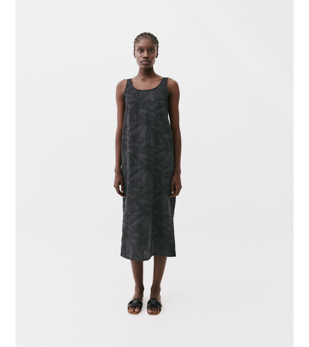 VESTIDO PALMERAS RELIEVE