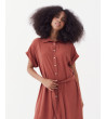 VESTIDO CAMISERO CON TENCEL
