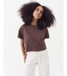 CAMISETA CROP ALGODÓN
