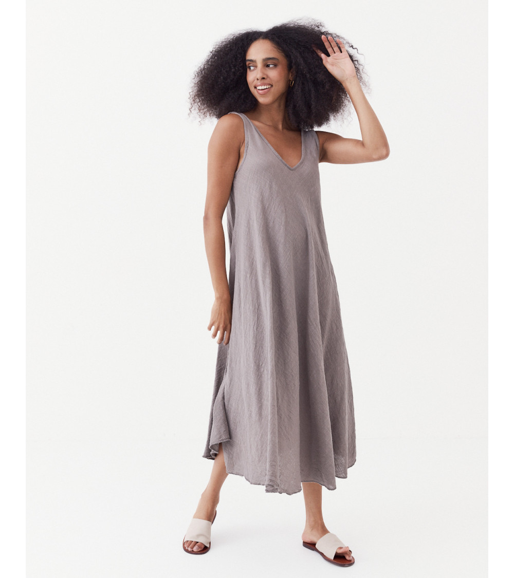VESTIDO TIRANTES ALGODÓN