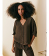 BLUSA TENCEL BOTONES