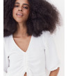 BLUSA CROP FRUNCES
