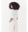 BLUSA CROP FRUNCES