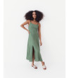 VESTIDO APLIQUE MADERA