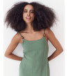 VESTIDO APLIQUE MADERA