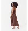 VESTIDO APLIQUE MADERA