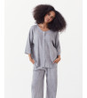 BLUSA BOTONES LINO