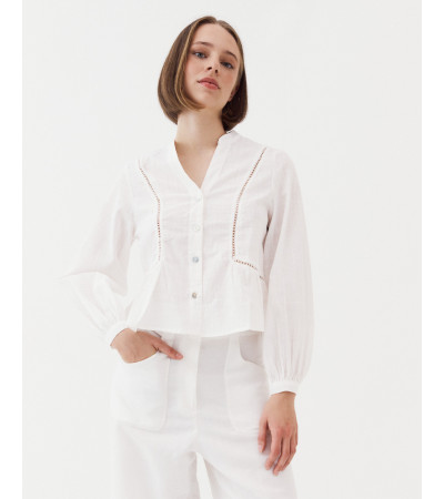 BLUSA ALGODÓN BOTONES