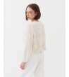 BLUSA ROMÁNTICA COMBINADA