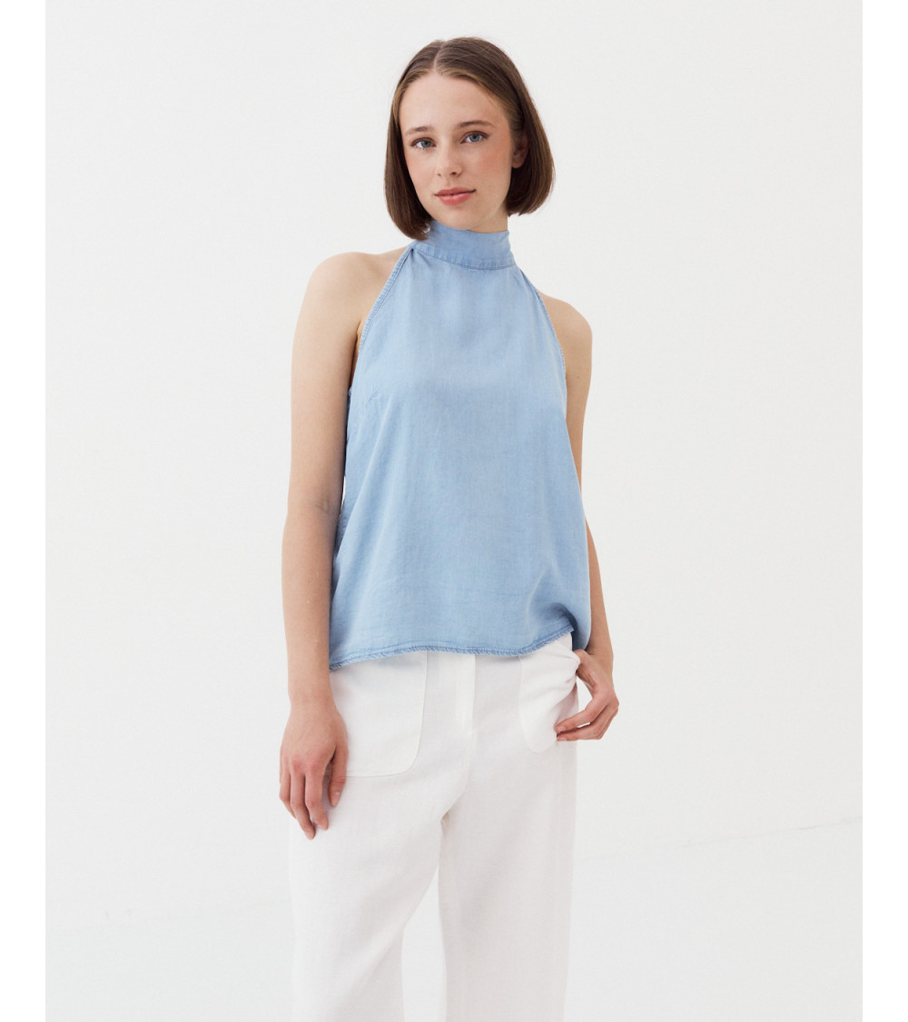 TOP LYOCELL DENIM