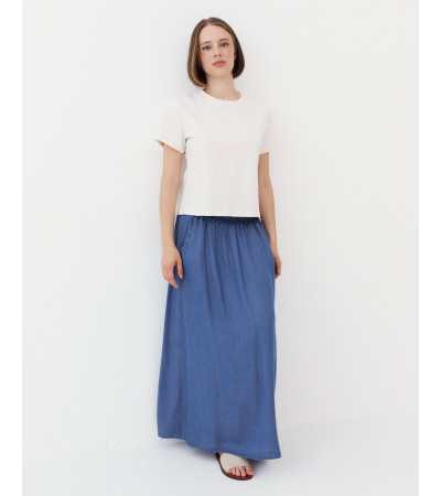 FALDA LYOCELL DENIM