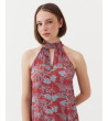 VESTIDO HALTER FLORES
