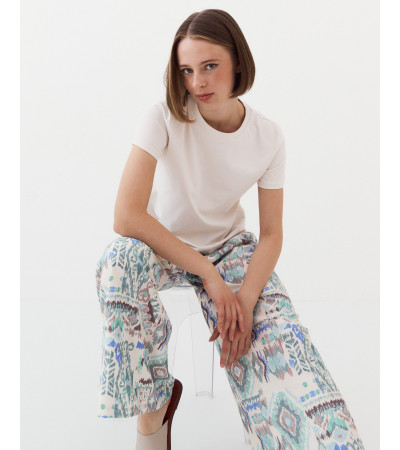 PANTALÓN ESTAMPADO FLUIDO