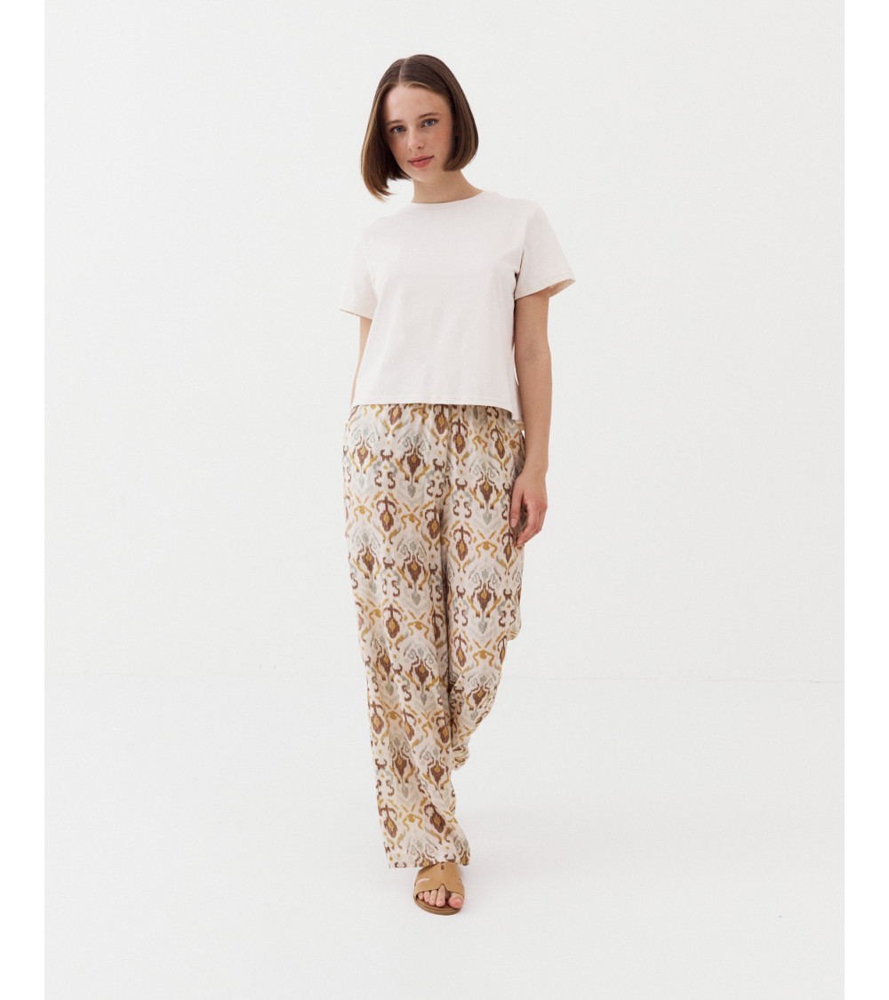 PANTALÓN ESTAMPADO FLUIDO
