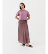 FALDA MIDI FLORES