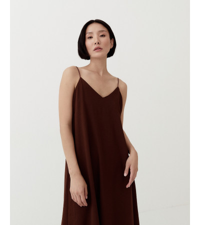 VESTIDO LARGO LENCERO EVASÉ | MULAYA