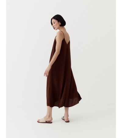 VESTIDO LARGO LENCERO EVASÉ | MULAYA