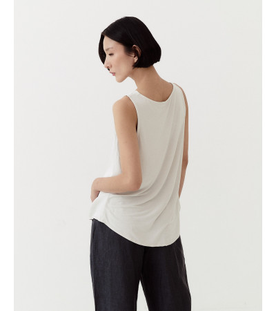 TOP MANGA SISA CON CUELLO EN V | MULAYA