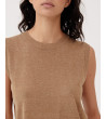 TOP/ CHALECO DE PUNTO | MULAYA