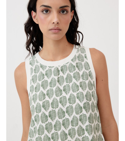 VESTIDO LARGO MANGA SISA ESTAMPADO | MULAYA