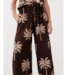 PANTALÓN PALAZZO ESTAMPADO PALMERAS