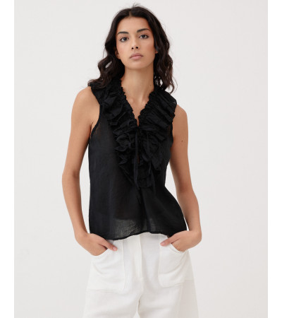 BLUSA VOLANTE LAZADAS | MULAYA