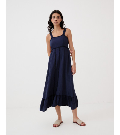 VESTIDO TIRANTES VOLANTE | MULAYA