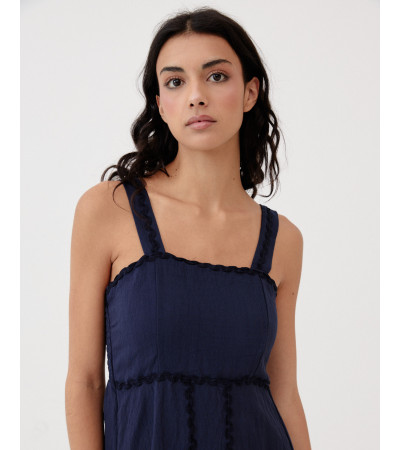 VESTIDO TIRANTES VOLANTE | MULAYA