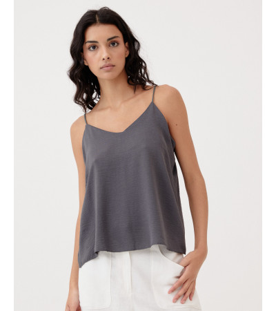 TOP TIRANTES FINOS CUELLO EN V  | MULAYA