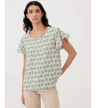 BLUSA HOLGADA ESTAMPADA | MULAYA