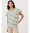 BLUSA HOLGADA ESTAMPADA | MULAYA