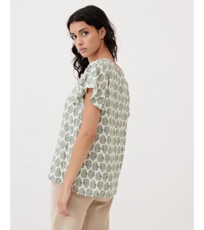 BLUSA HOLGADA ESTAMPADA | MULAYA