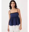 CROP TOP TIRANTES FINOS ONDULADOS | MULAYA