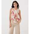 TOP CUELLO REDONDO ESTAMPADO | MULAYA