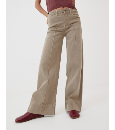 PANTALÓN WIDE LEG COSTURAS | MULAYA